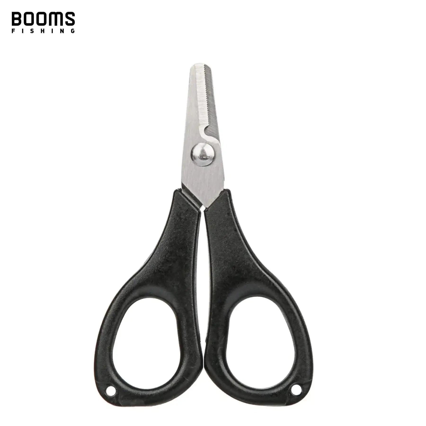 China China Scissors Booms Fishing S01 Fishing Scissors for Braided Line Fishing Line Cutter Fishing Serrated Shears with Retractor Split Ring