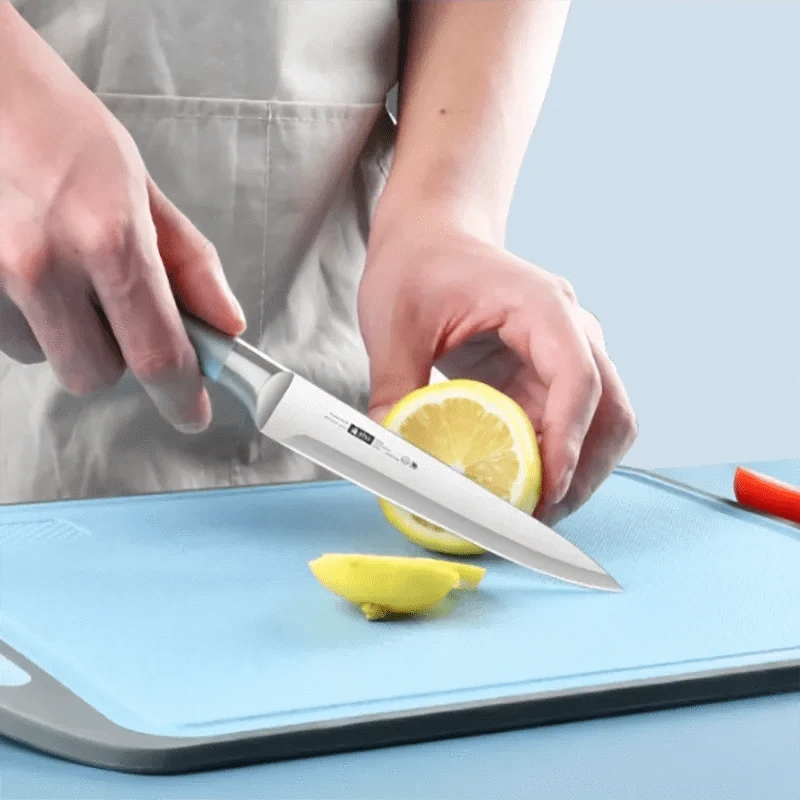 China China Seiko all-steel integrated knife with knife set - high-end kitchen knife - Gradual new fruit knife, sharp fruit - meat knife