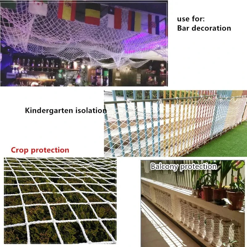 China China Semi-finished fishing net stake net Breeding nets Crop protection net Balcony isolation Multifunction nylon network hand net