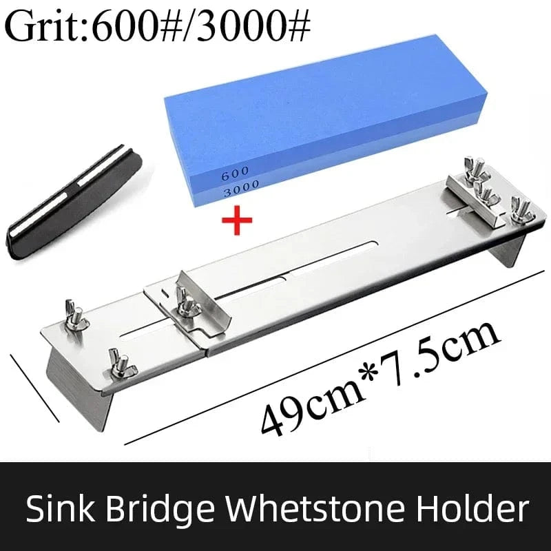 China China set E / as picture show 30-45cm Sink Bracket Sharpening Stone Holder Base Adjustable Knife Sharpener Metal Whetstone Grinder Kitchen Wet Chisel Pedestal