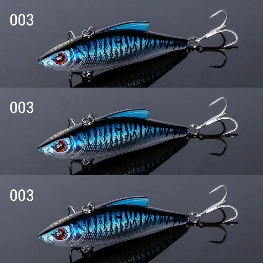 China China set1 / 90mm 33g Noeby 3pcs VIB Fishing Lure 90mm 33g Rattling Variable Sinking Bait Wobblers Seawater Crankbait Pike Winter Fishing Tackle
