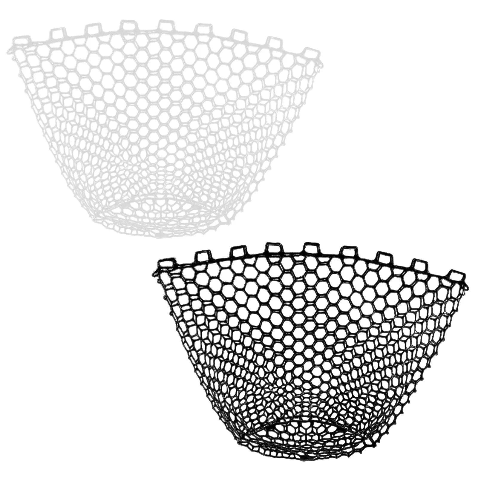 China China Silicone Fishing Net Head Durable Fly Fishing Replacement Mesh Net 30cm 50cm 60cm Depth Mesh Landing Net Fishing Accessory Tool
