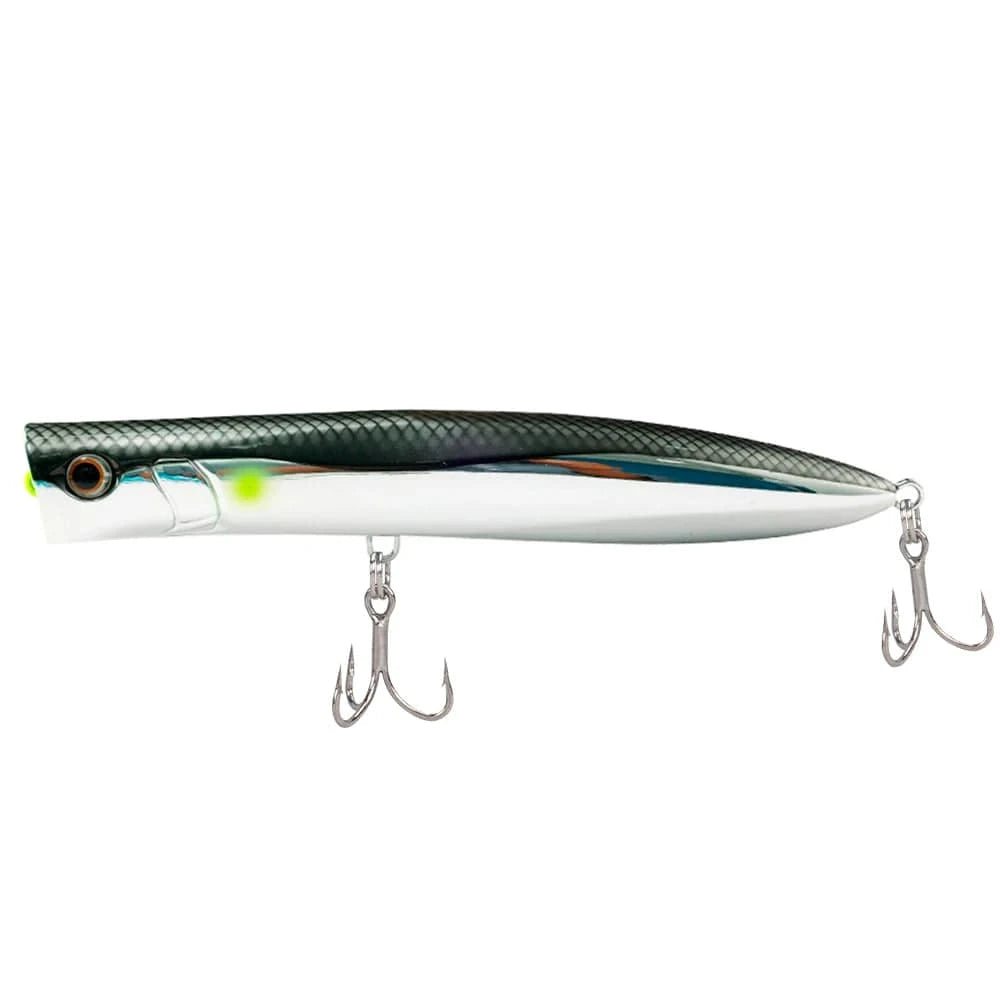 China China Silver JIGGINGPRO 190mm 60g Topwater Slim Popper Lure Sea Floating Fishing Lure Amberjack Kingfish Tuna GT Bait