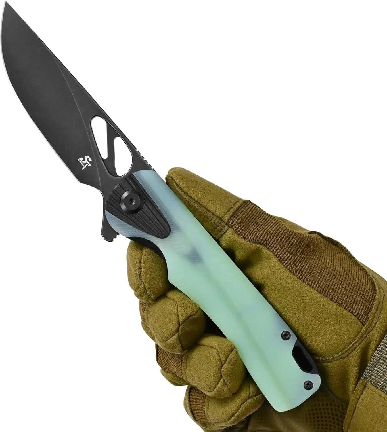 China China Sitivien ST165 Folding Knife K110 Steel Blade with G10 Handle EDC Tool Knife Pocket Knife for Outdoor Camping Hiking Fishing