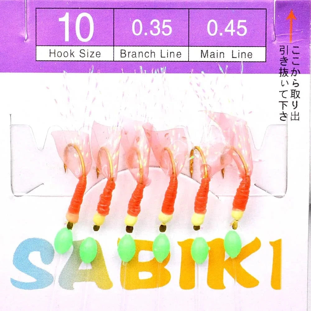 China China Size  10 5 Packs High Quality Sabiki Sea Fishing Lures Rigs Hooks Saltwater Soft Fishing Lure Tackle For Big Game de pesca