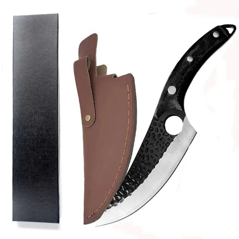 China China Size 24 Stainless Steel Kitchen Boning Knife Handmade Fishing Knife Meat Cleaver Outdoor Cooking Cutter Butcher knife Cutter