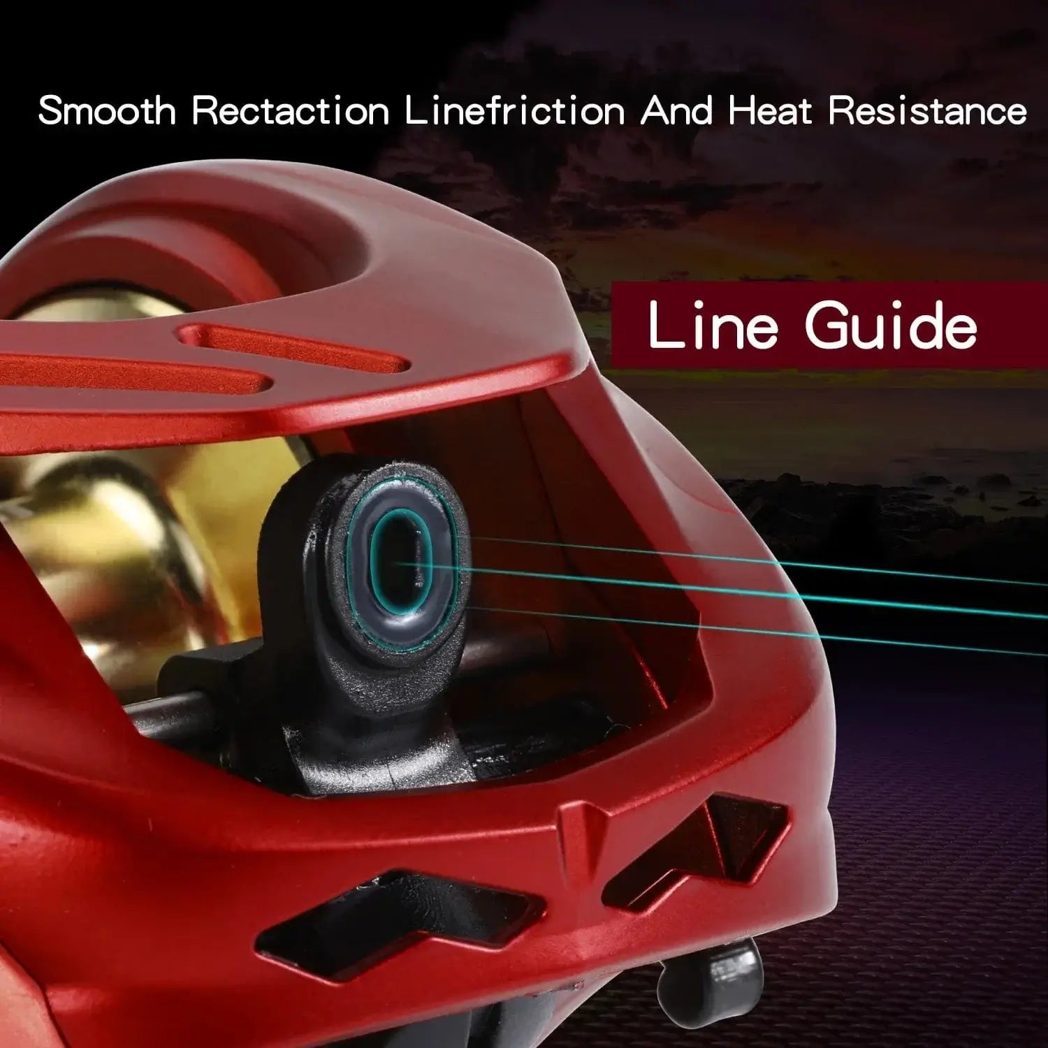 China China Sougayilang Baitcasting Fishing Reel 7.2:1 High Speed Gear Ratio Max Drag 10kg Casting Reel for Bass Pike Fishing Tools