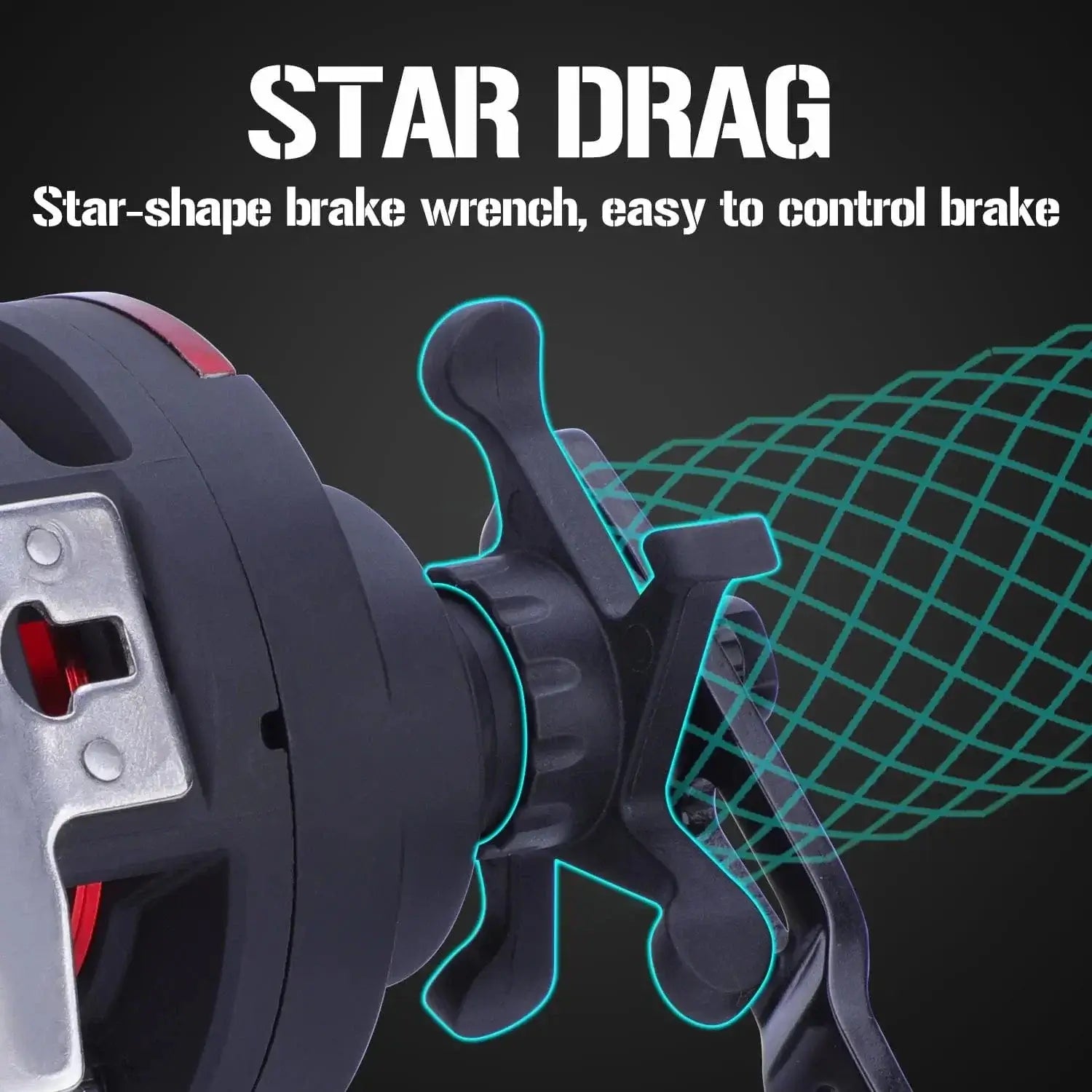 China China Sougayilang baitcasting reel Trolling Drum Fishing Reels Left/Right Hand 3+1BB Trolling Drum Fishing Reel  Max Drag 28kg Pesca