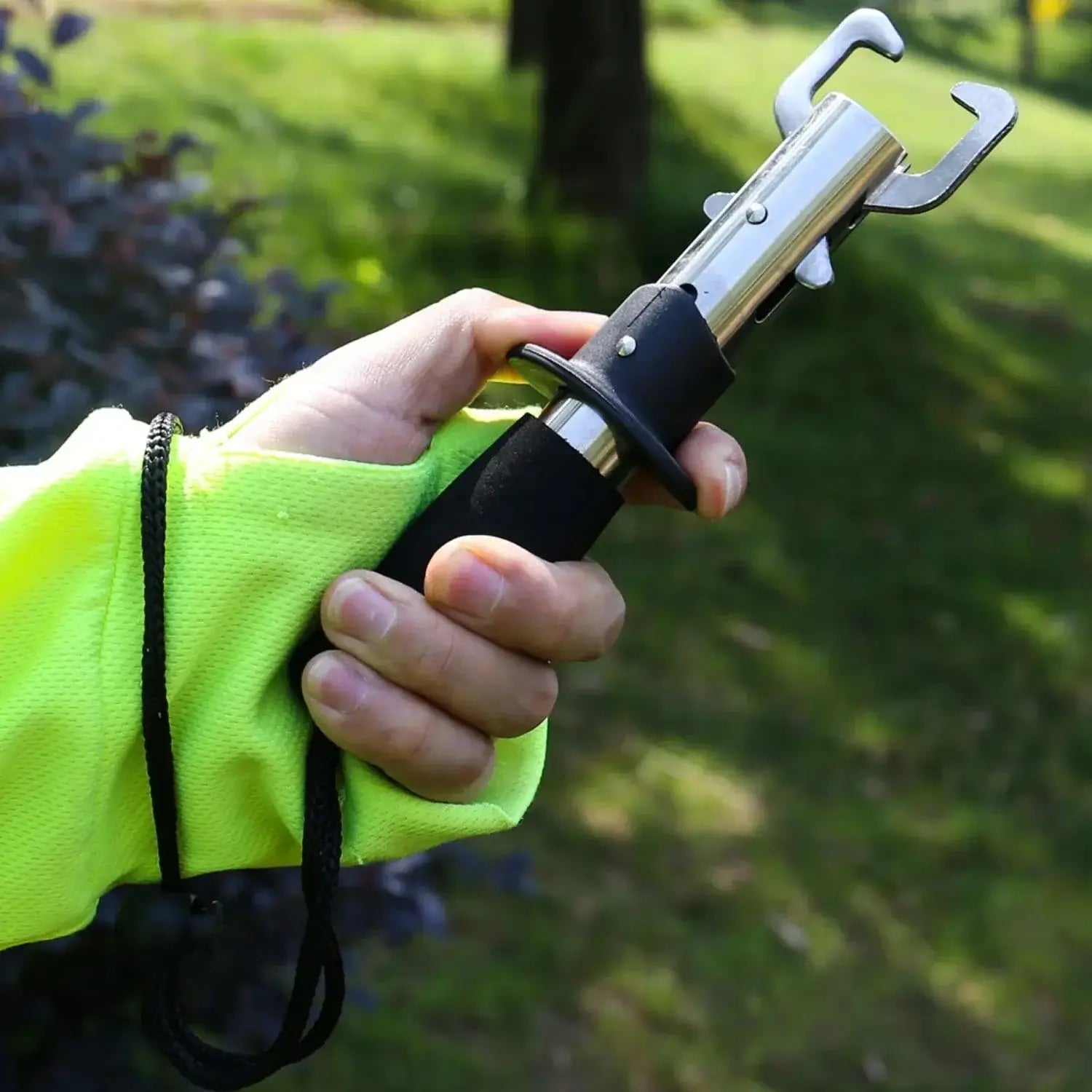 China China Sougayilang Fishing Pliers Fish Grip Tools Saltwater Resistant Aluminum Pliers EVA Handle Split Ring Hook Remover Pesca