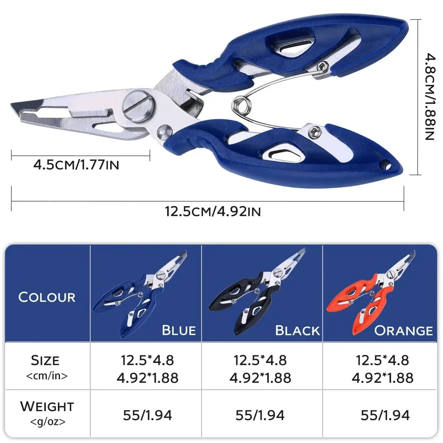 China China Sougayilang Fishing Pliers Fish Grip Tools Saltwater Resistant Aluminum Pliers EVA Handle Split Ring Hook Remover Pesca