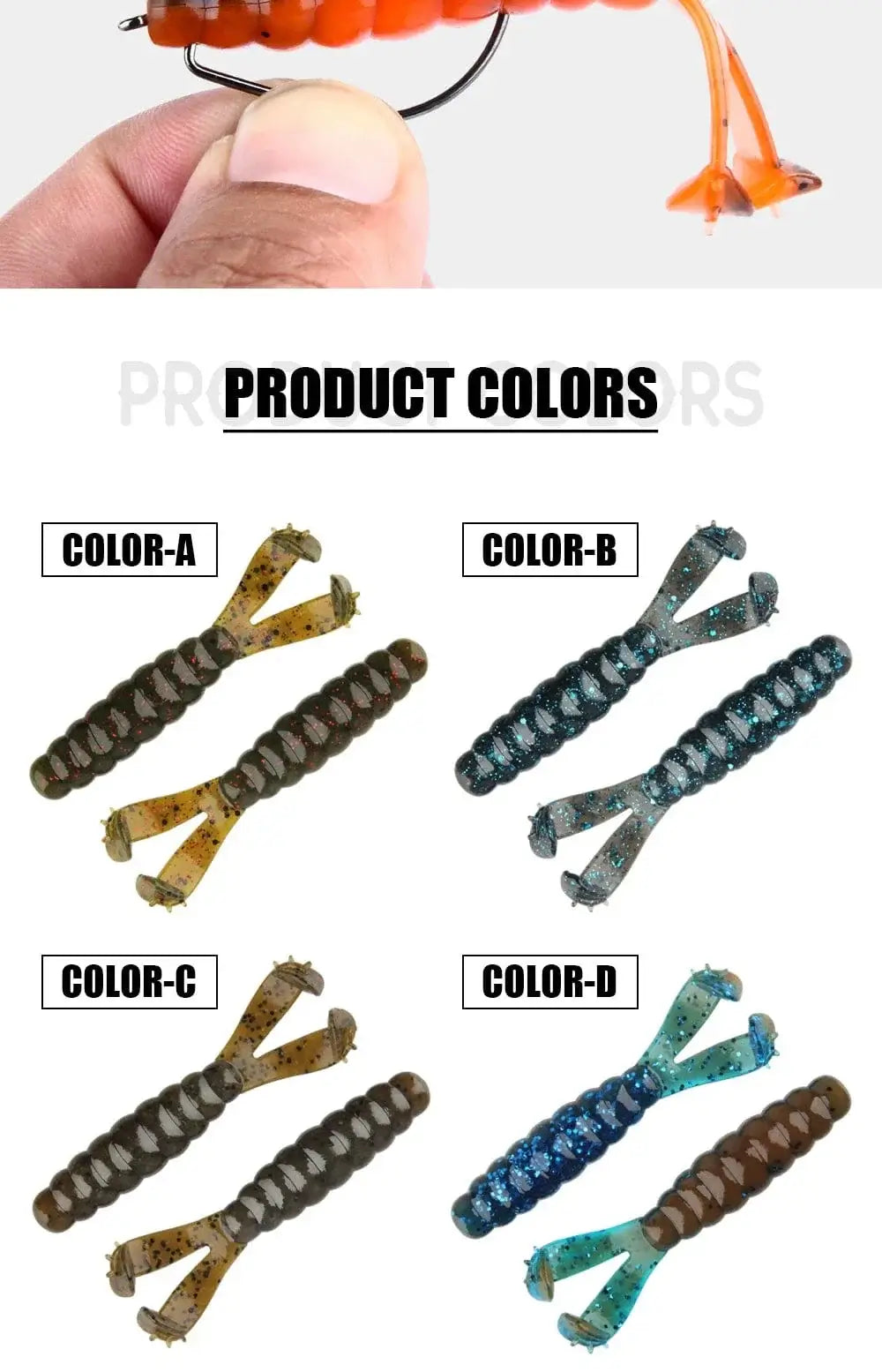 China China Spinpoler Diver Grub Fishing Lure Soft Bait Twin T Tail Floating Tpr 7cm Salted Shad Worm Frog Artificial Bass Swimbait Pesca