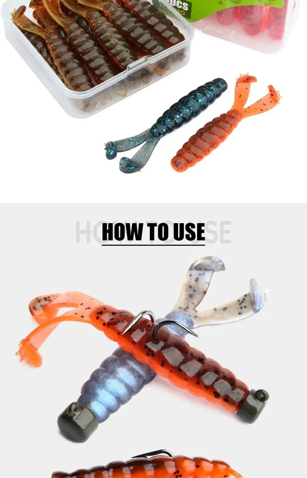 China China Spinpoler Diver Grub Fishing Lure Soft Bait Twin T Tail Floating Tpr 7cm Salted Shad Worm Frog Artificial Bass Swimbait Pesca