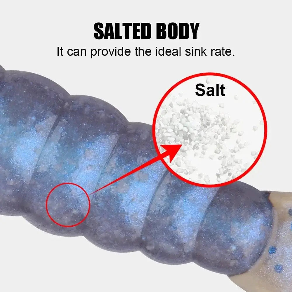 China China Spinpoler Diver Grub Fishing Lure Soft Bait Twin T Tail Floating Tpr 7cm Salted Shad Worm Frog Artificial Bass Swimbait Pesca