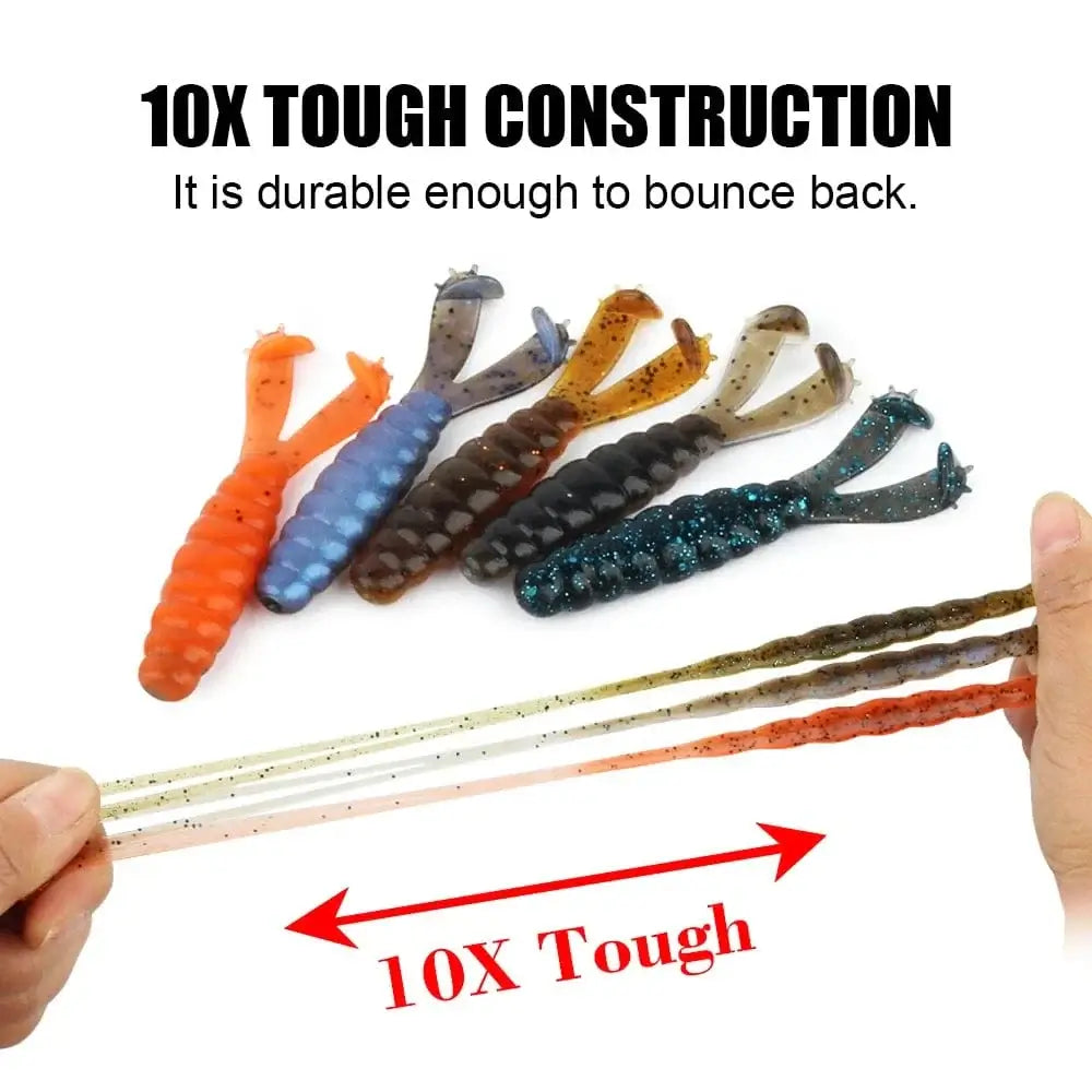 China China Spinpoler Diver Grub Fishing Lure Soft Bait Twin T Tail Floating Tpr 7cm Salted Shad Worm Frog Artificial Bass Swimbait Pesca