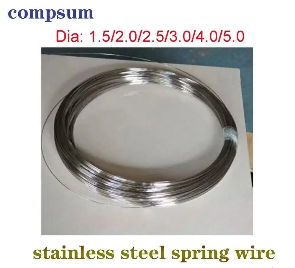 China China Spring Steel Wire For Fishing Hooks Make Jewelry DIY 0.2mm  0.3mm  0.4mm  0.5mm 0.6mm Spring Steel Wire