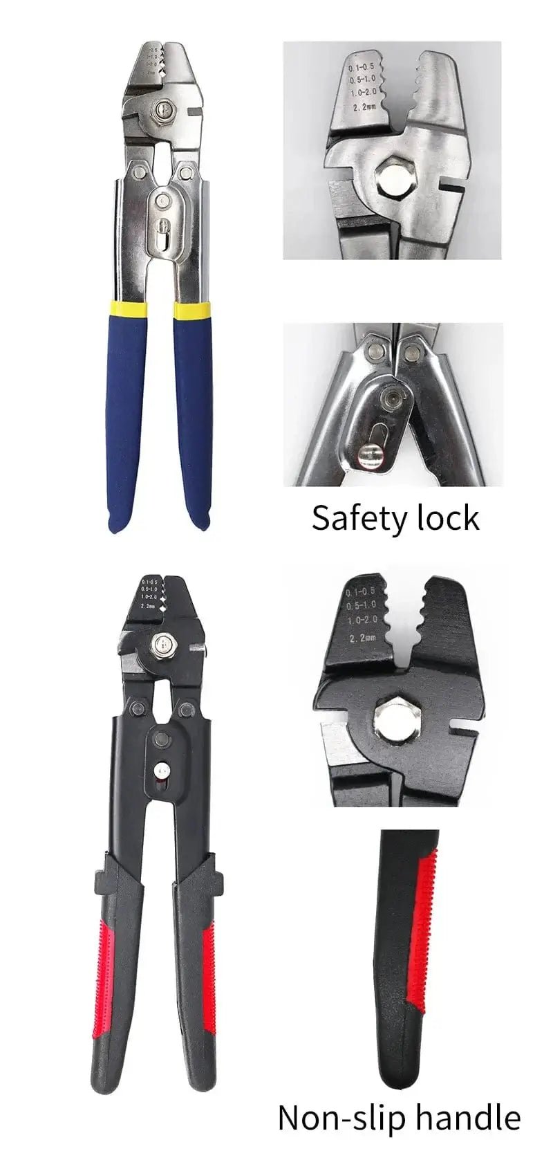 China China Stainless Steel Fishing Pliers Wire Rope Crimping Tool with 150Pcs Ferrule Crimping Loop Kit for Crimpers & Crimping Sleeves Kit