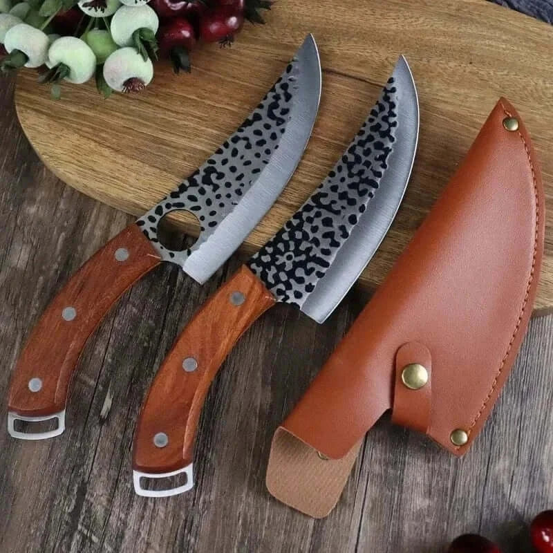 China China Stainless Steel Handmade Forged Knife Kitchen Chef Boning Knives Fishing Knife Meat Cleaver Butcher Knife Kitchen Accesories