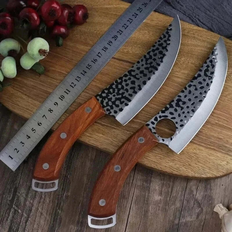 China China Stainless Steel Handmade Forged Knife Kitchen Chef Boning Knives Fishing Knife Meat Cleaver Butcher Knife Kitchen Accesories