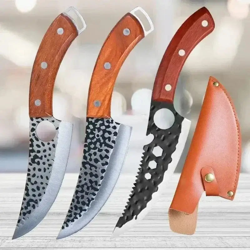 China China Stainless Steel Handmade Forged Knife Kitchen Chef Boning Knives Fishing Knife Meat Cleaver Butcher Knife Kitchen Accesories