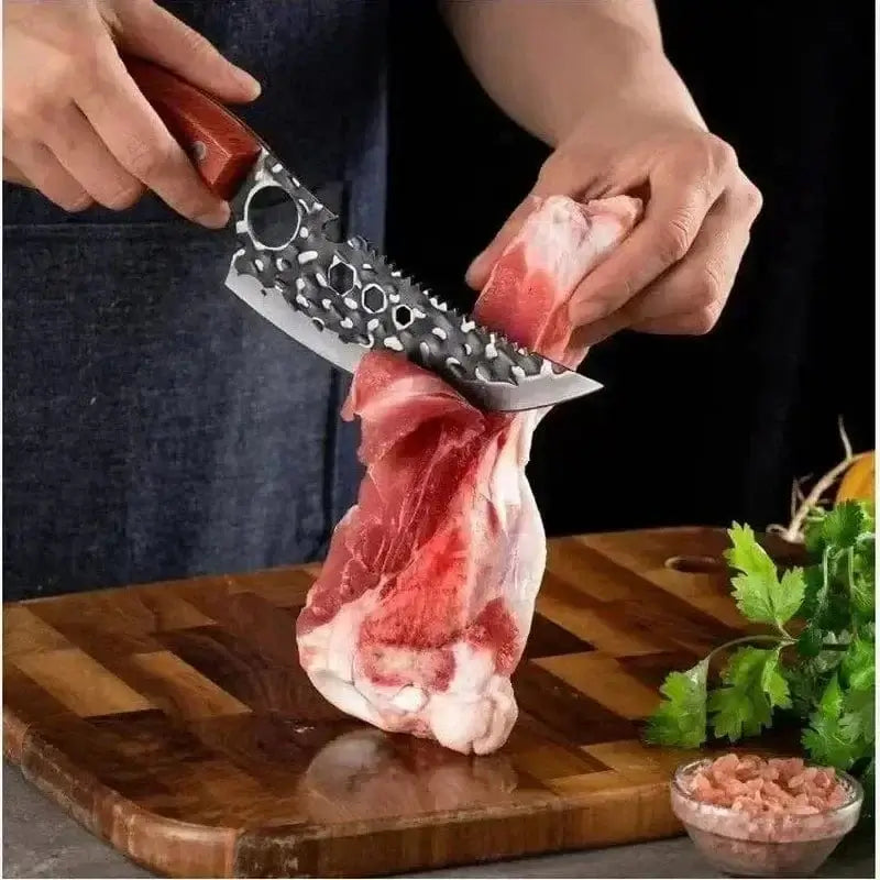 China China Stainless Steel Handmade Forged Knife Kitchen Chef Boning Knives Fishing Knife Meat Cleaver Butcher Knife Kitchen Accesories