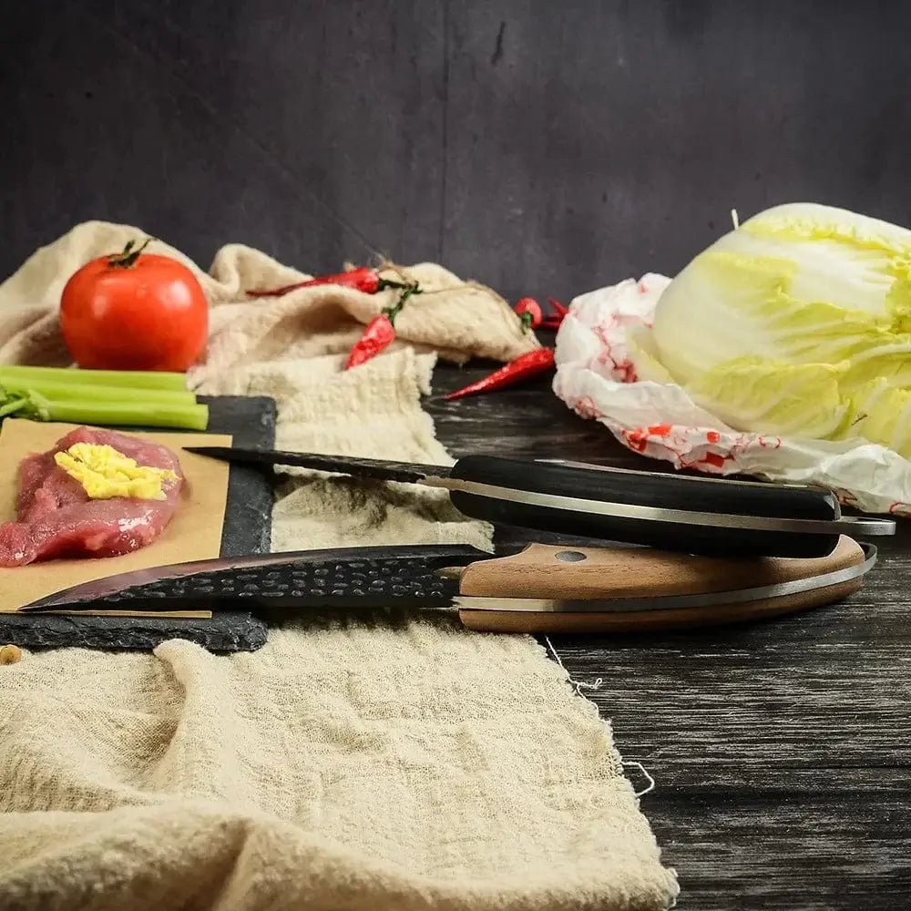 China China Stainless Steel Kitchen Boning Knife Handmade Fishing Knife Meat Cleaver Outdoor Cooking Cutter Butcher knife Cutter