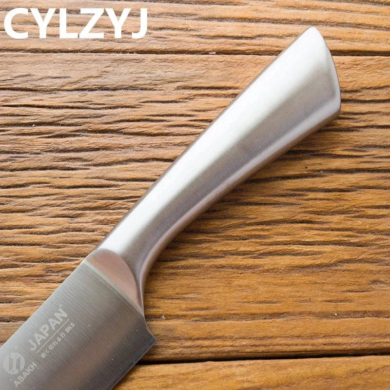 China China Stainless Steel Kitchen Knife Kitchen Knives Set Chef Knives Sets Chef Slicer Paring Bread Utility Knife Scissors Sharpener