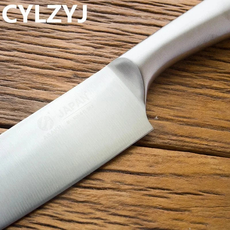 China China Stainless Steel Kitchen Knife Kitchen Knives Set Chef Knives Sets Chef Slicer Paring Bread Utility Knife Scissors Sharpener