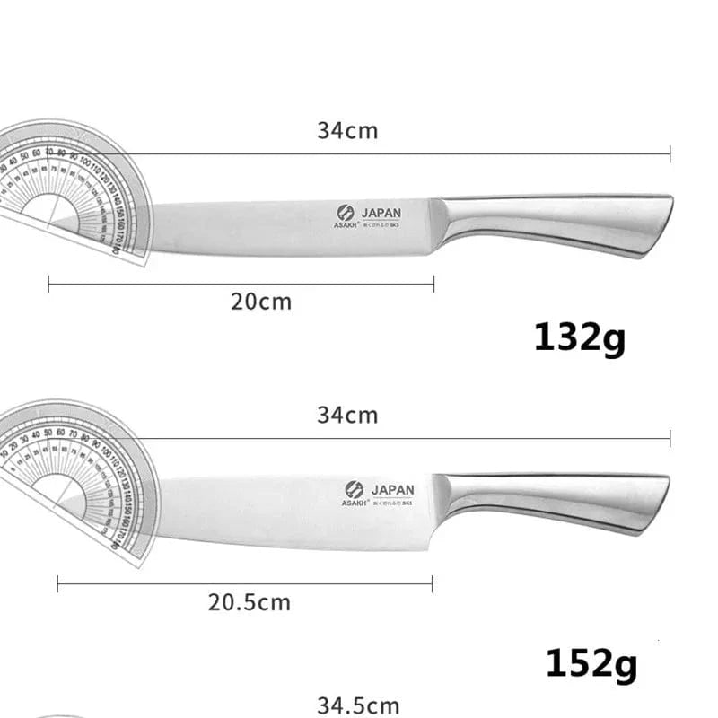 China China Stainless Steel Kitchen Knife Kitchen Knives Set Chef Knives Sets Chef Slicer Paring Bread Utility Knife Scissors Sharpener