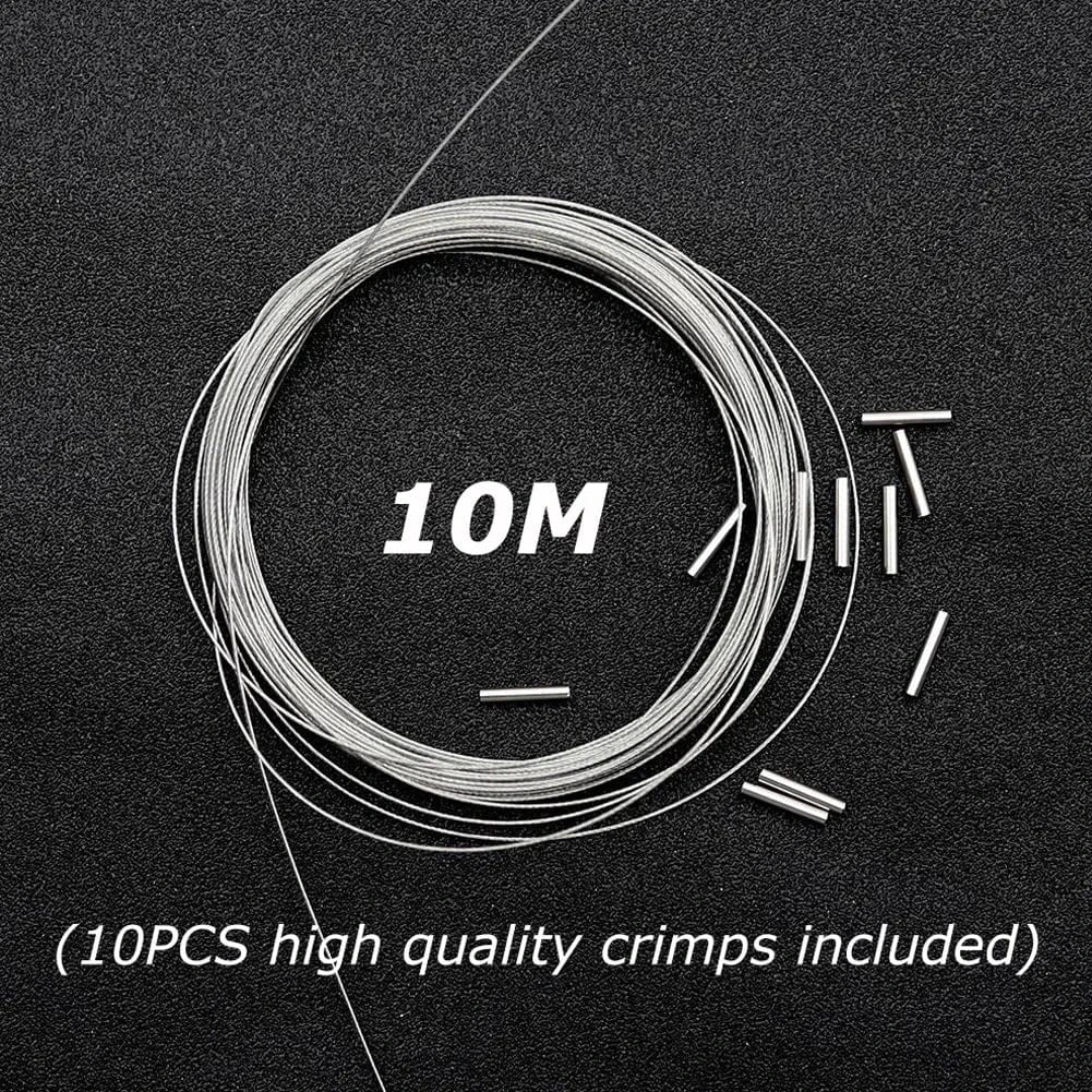China China Stainless Steel Plastic Nylon Anti-Bite Wire Line Sea Fishing Boat Fishing Luya Anti-Wear Fishing Line Copper Tube Tight Clamp