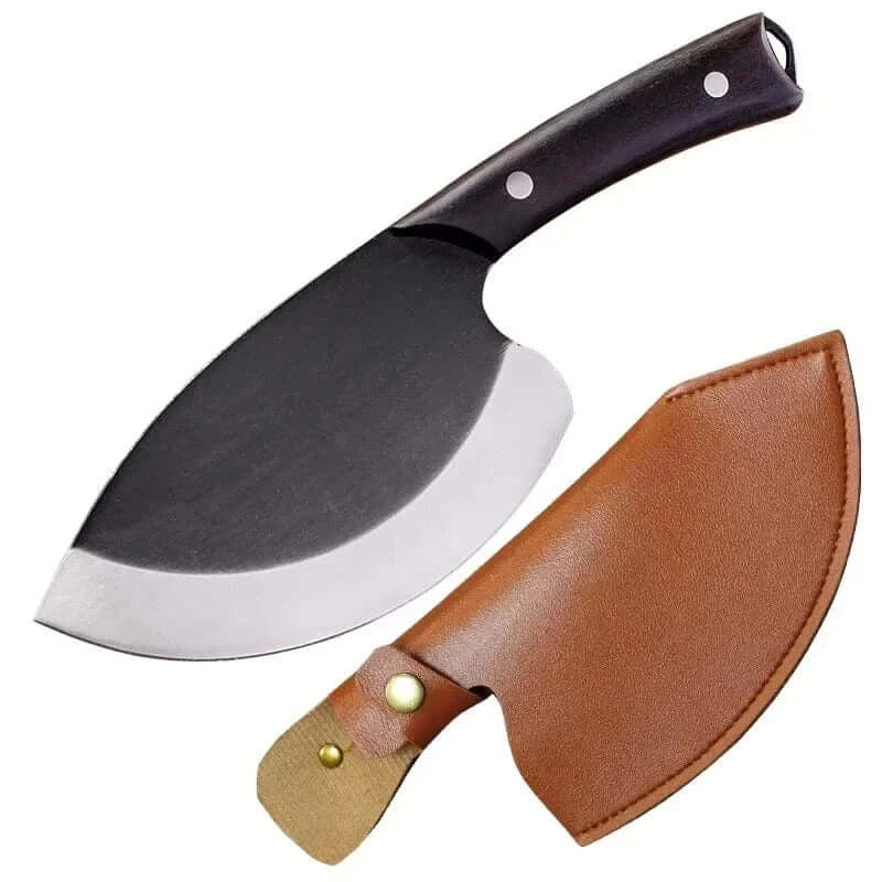 China China style 3 with cover 4Cr14mov Steel Boning Knives Non Stick Butcher Knife Sets Boning Knife Sets Fish Slicing Knives Chef's Cleaver Slaughter Tools