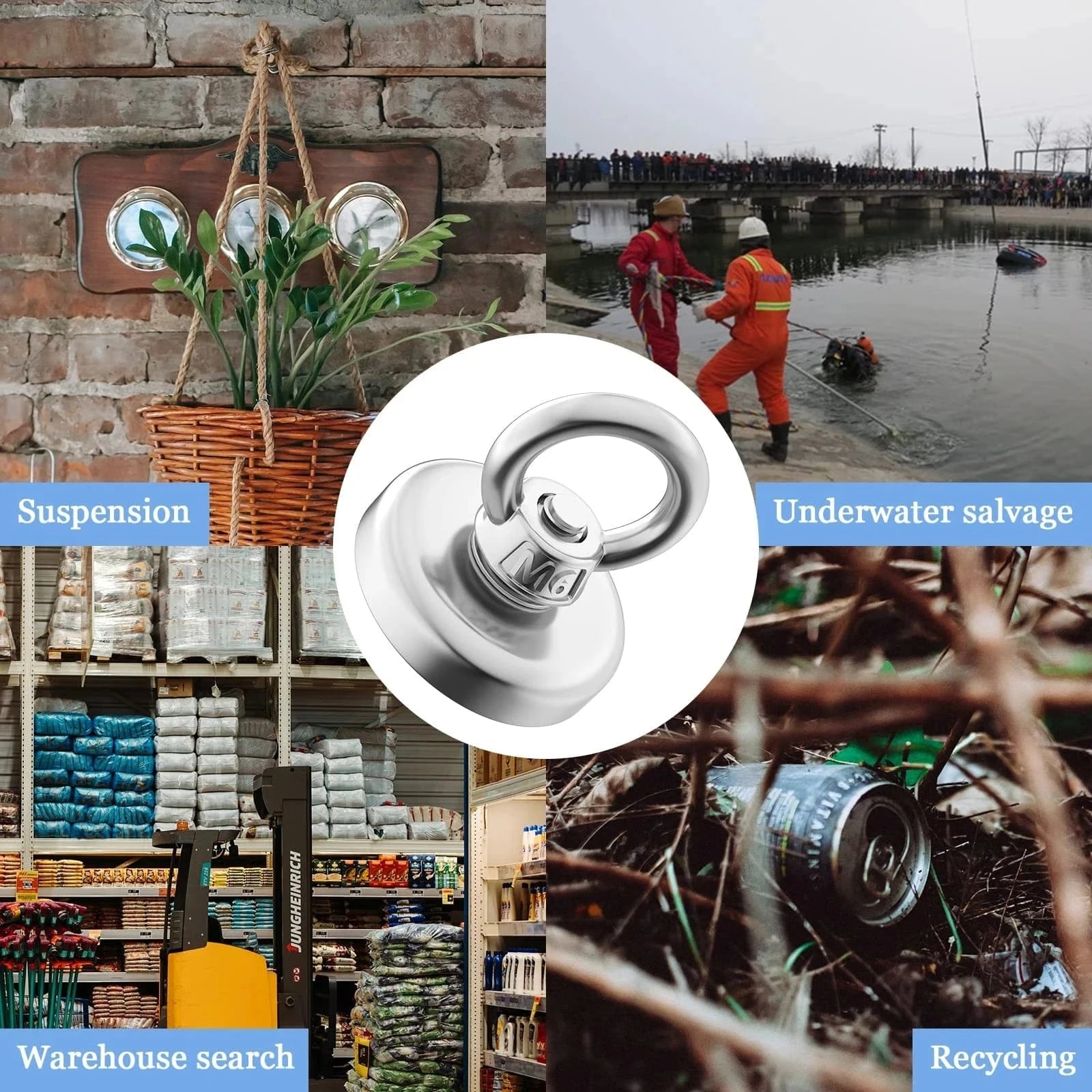 China China Super Magnet Strong Super Powerful Neodymium Magnets N52 Iman Ima Magnetic Fishing Magneat Magnetti Neomidium Imans Search Hook