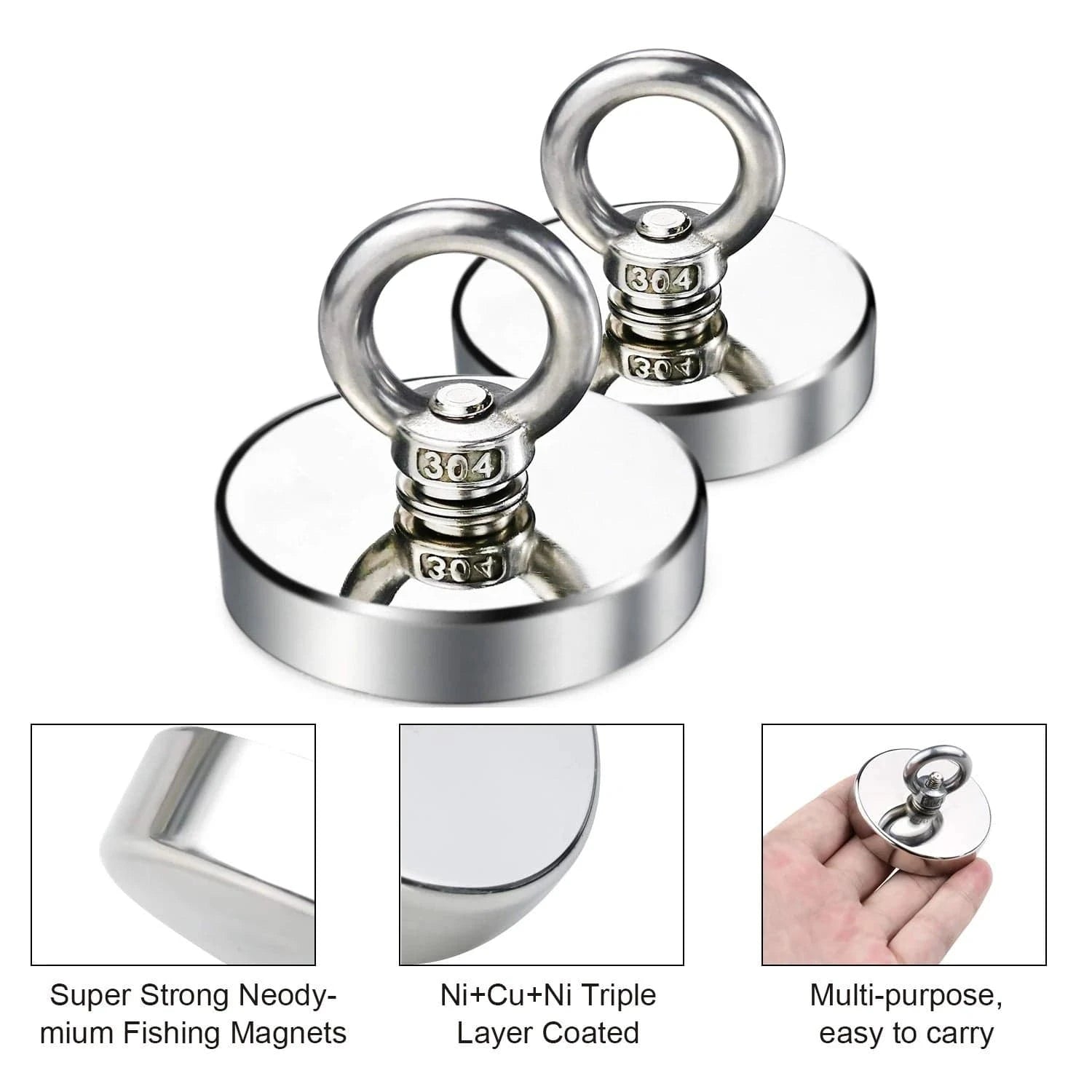 China China Super Magnet Strong Super Powerful Neodymium Magnets N52 Iman Ima Magnetic Fishing Magneat Magnetti Neomidium Imans Search Hook