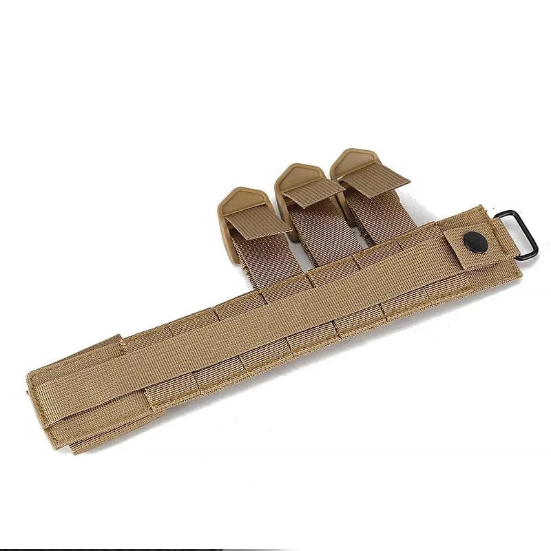China China Tactical Molle Knife Shealth Holder Attachment Tool Carrier Rucksack Cinch Fasten Strap PALS Outdoor Camping Hunting Accessories