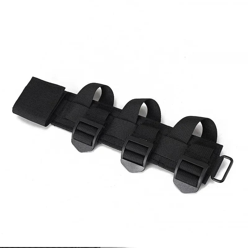 China China Tactical Molle Knife Shealth Holder Attachment Tool Carrier Rucksack Cinch Fasten Strap PALS Outdoor Camping Hunting Accessories