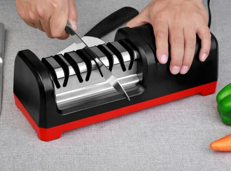 China China TAIDEA  Professional Electric Knife Sharpener EU PLUG Grit 360/600/1000# and Polishing Sharpening Stone GrindStone Power18W