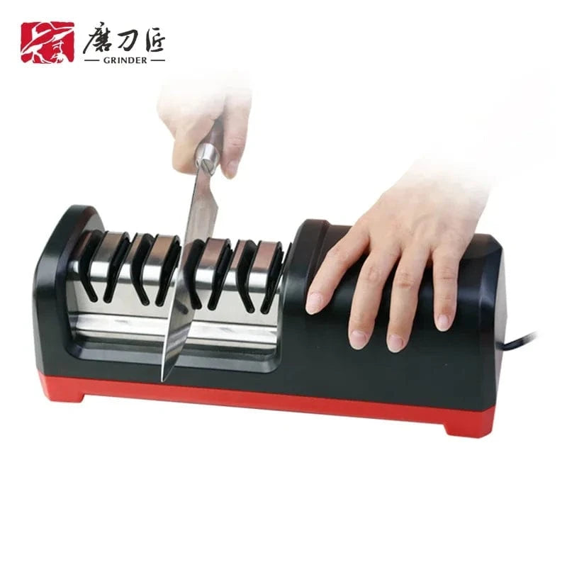 China China TAIDEA  Professional Electric Knife Sharpener EU PLUG Grit 360/600/1000# and Polishing Sharpening Stone GrindStone Power18W