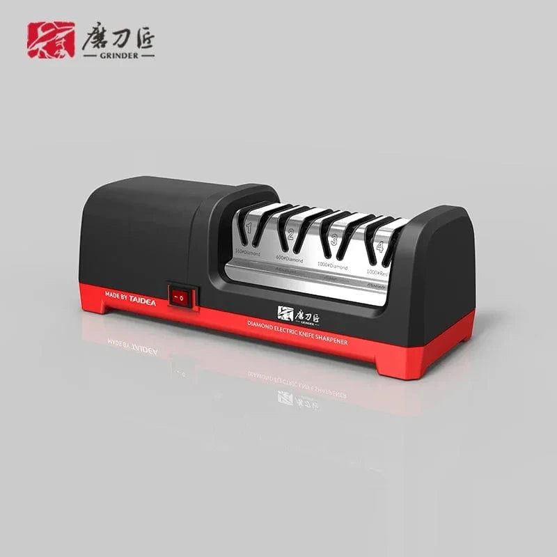 China China TAIDEA  Professional Electric Knife Sharpener EU PLUG Grit 360/600/1000# and Polishing Sharpening Stone GrindStone Power18W