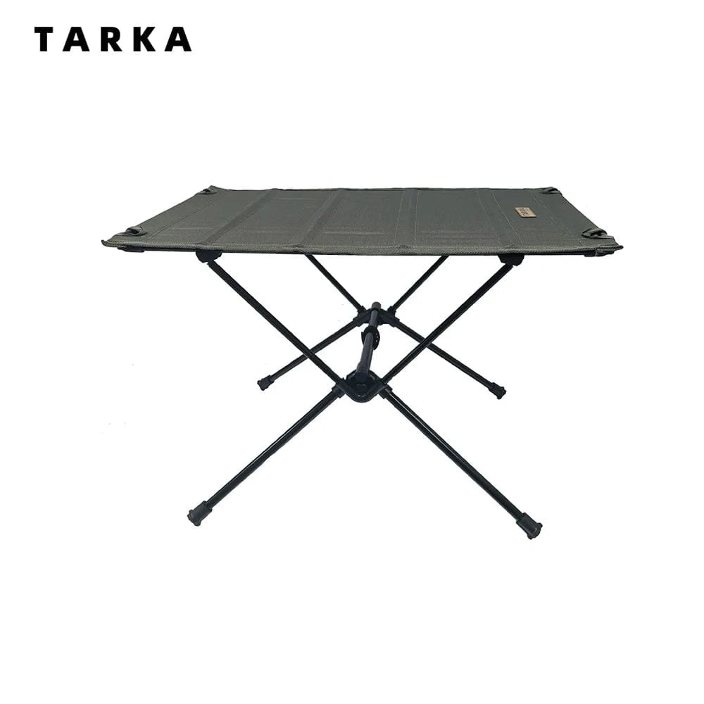 China China TARKA Camping Oxford Fabric Table Folding Desk Lightweight Foldable Cloth Tables Outdoor Fishing Picnic Desk Camping Equipment