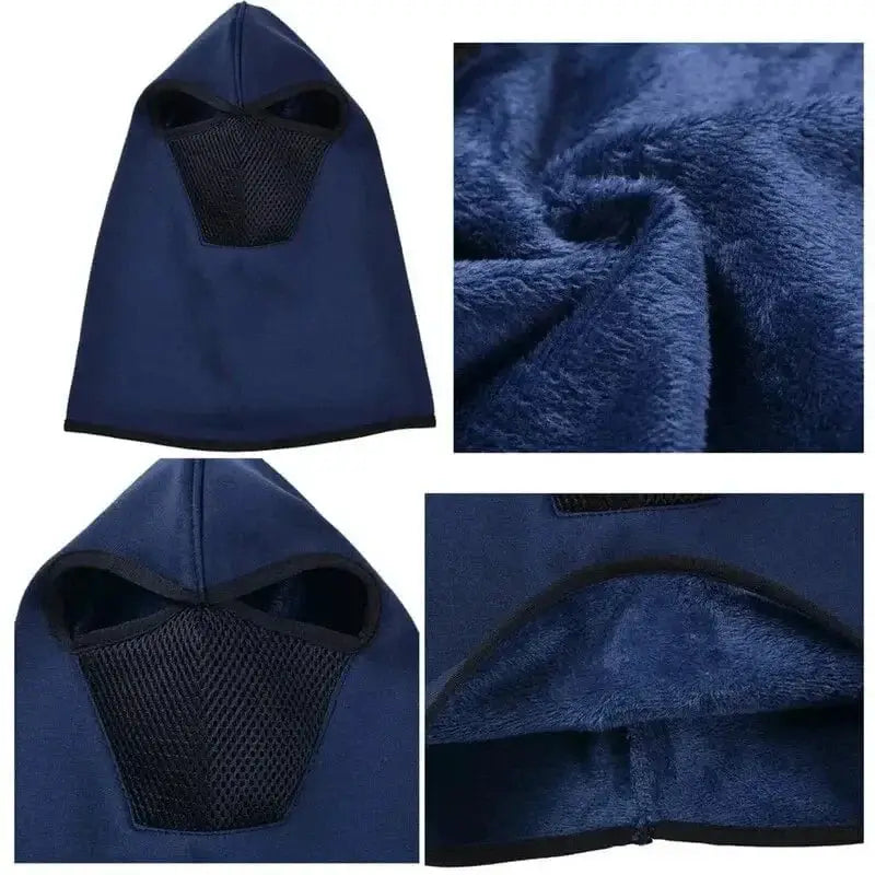 China China Thermal Winter Balaclava Cycling Full Face Mask Warm Outdoor Sports Motorcycle Ski Fishing Hunting Mask Fleece Scarf Cap Bandana