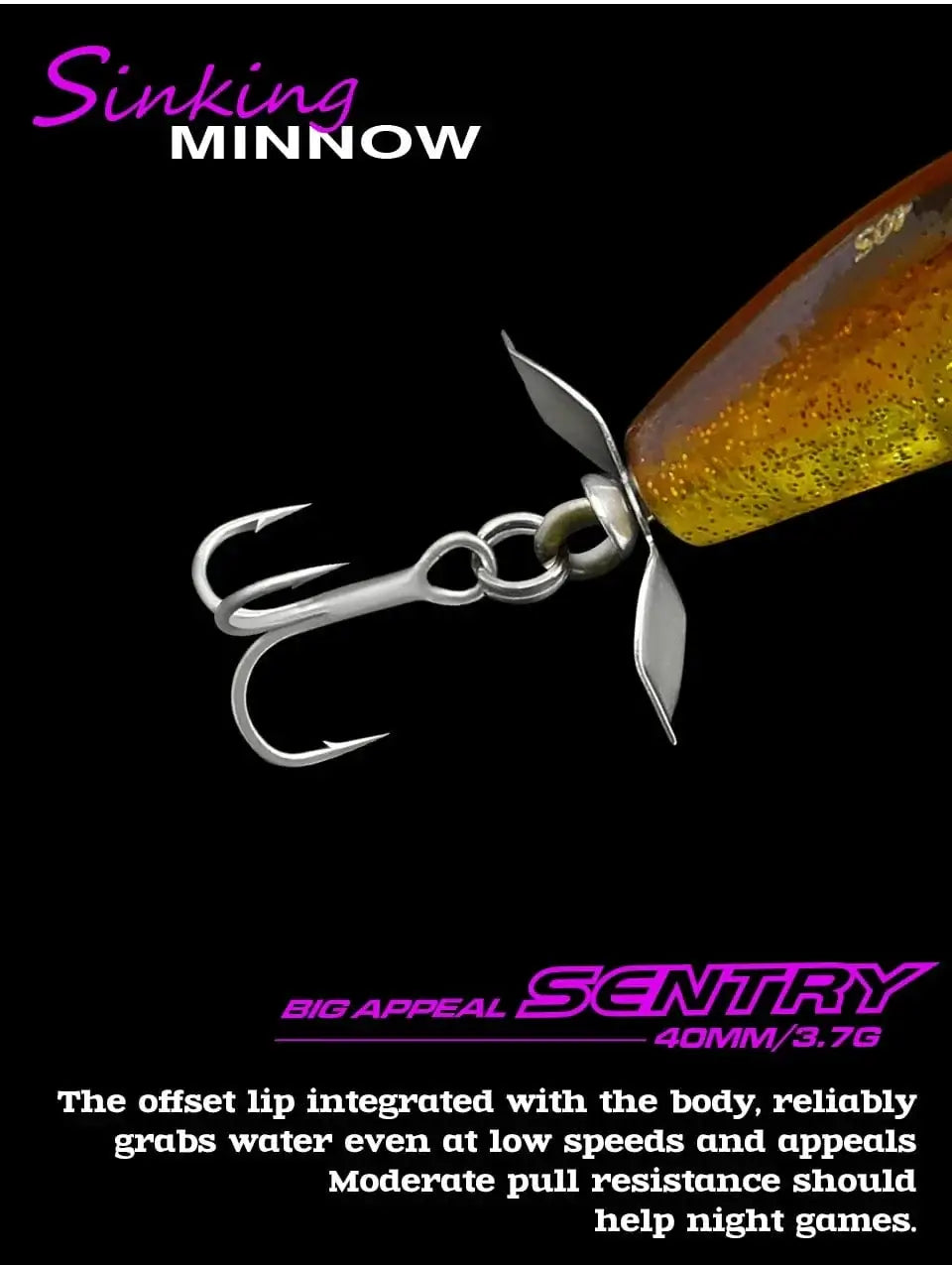 China China TSURINOYA 40S Sinking Minnow Fishing Lure 40mm 3.7g SENTRY Artificial Hard Bait For Light Game Ajing Rockfish Bass Pike Jerkbait