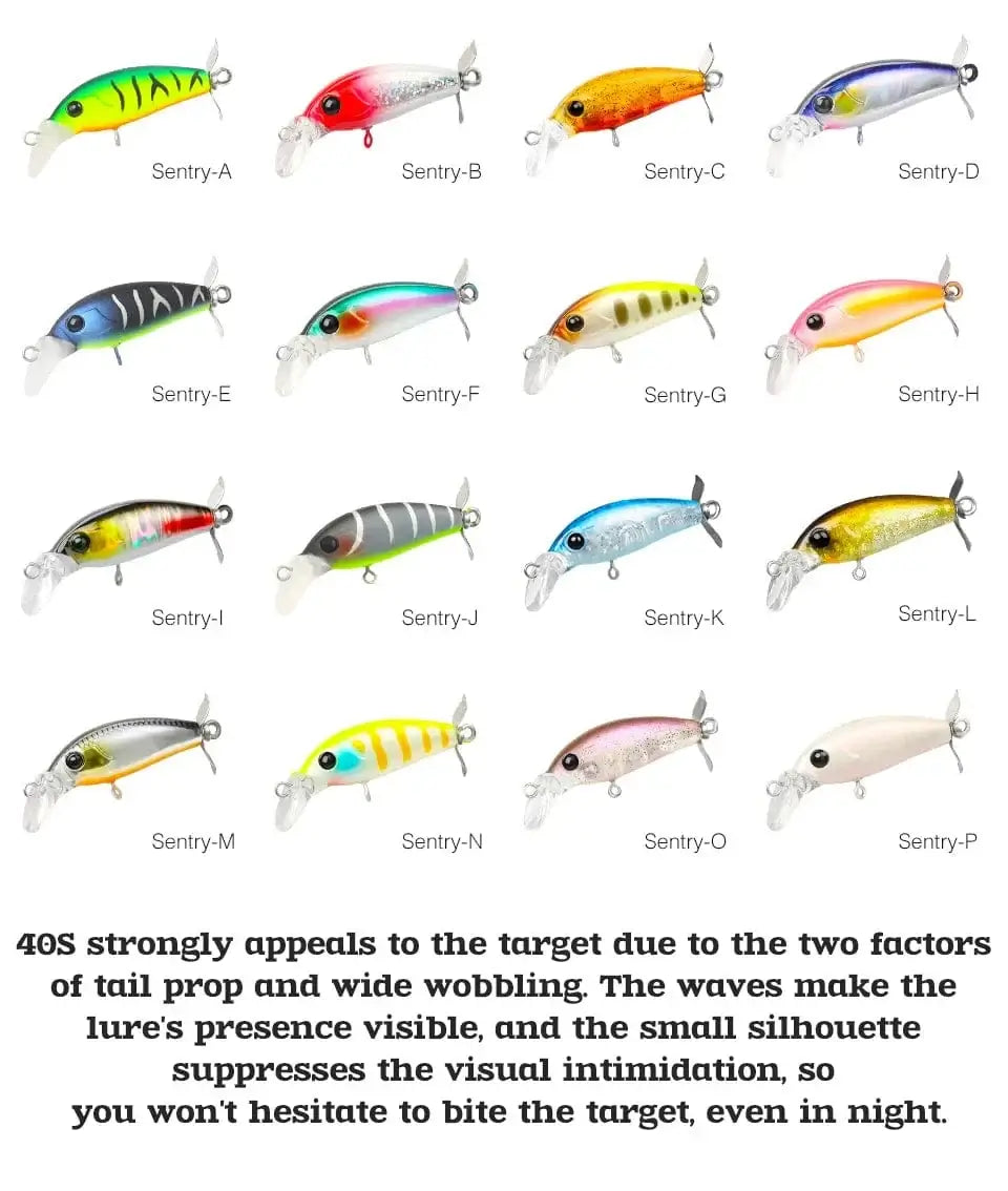 China China TSURINOYA 40S Sinking Minnow Fishing Lure 40mm 3.7g SENTRY Artificial Hard Bait For Light Game Ajing Rockfish Bass Pike Jerkbait