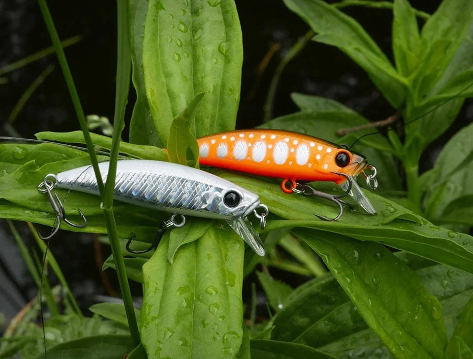 China China TSURINOYA 51mm 5.8g Sinking Minnow Intruder 51S River Fishing Lure Light Game Fishing Lure Stream Hard Bait Perch Pike Trout