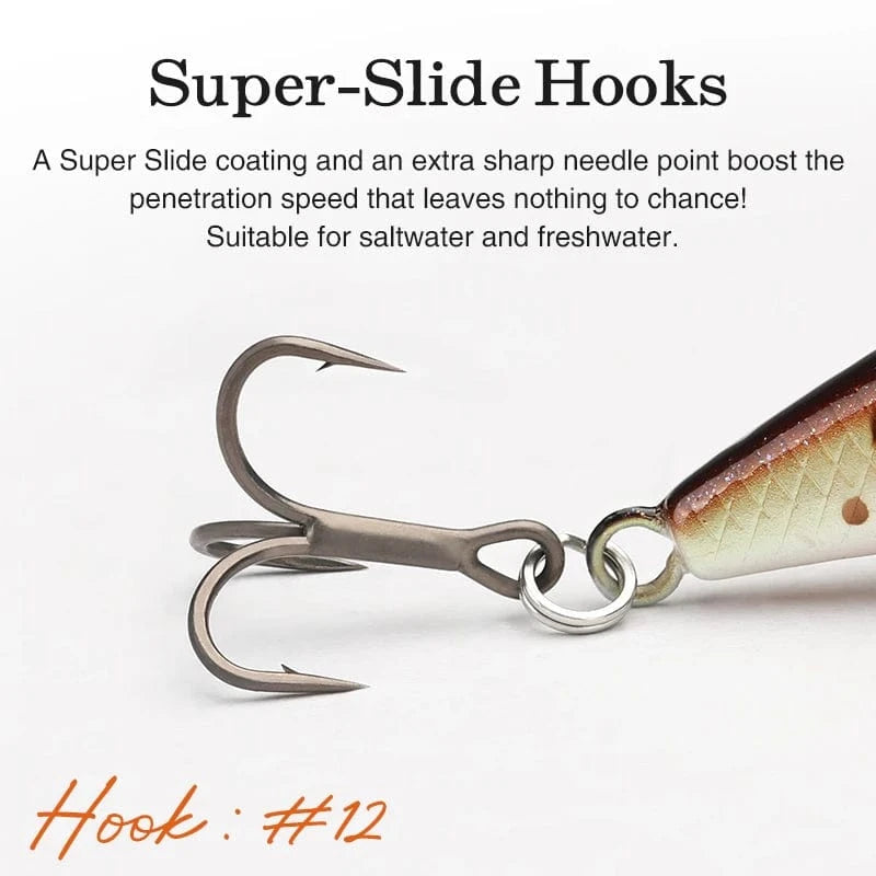 China China TSURINOYA 51mm 5.8g Sinking Minnow Intruder 51S River Fishing Lure Light Game Fishing Lure Stream Hard Bait Perch Pike Trout