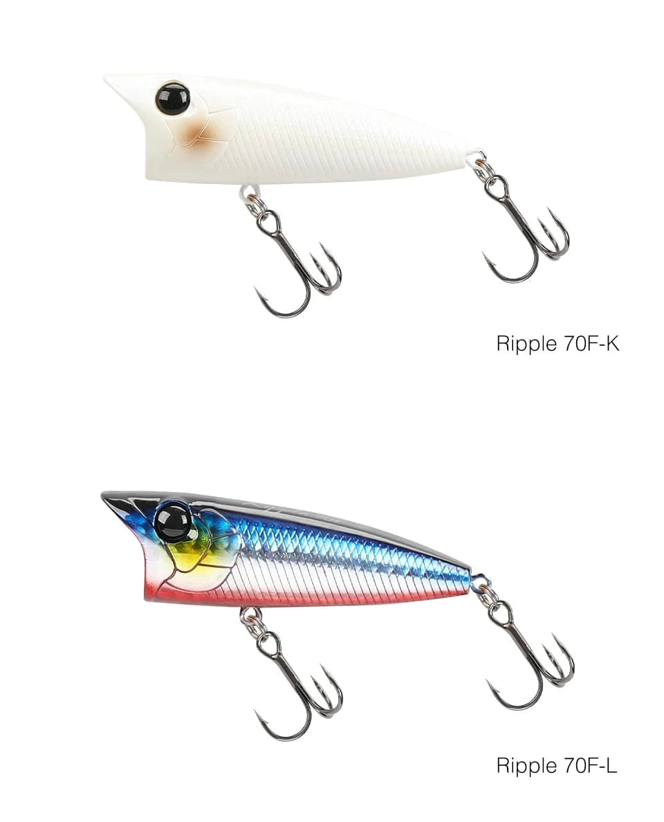 China China TSURINOYA 70mm 12g Fishing Lure Topwater Popper RIPPER 70F Long Casting Hard Bait Pike Bass Game Big Mouse Surface Model Wobble