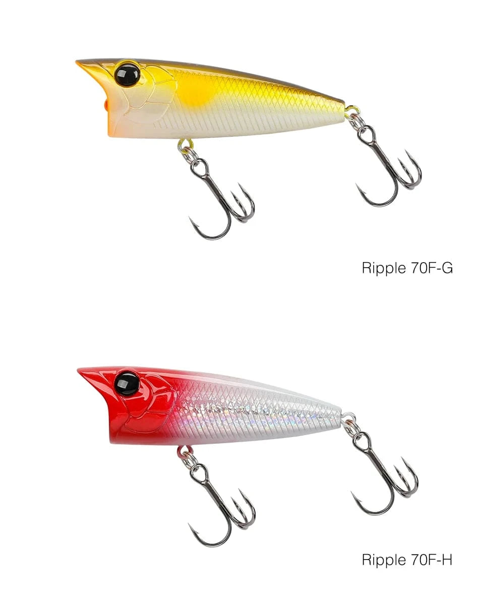 China China TSURINOYA 70mm 12g Fishing Lure Topwater Popper RIPPER 70F Long Casting Hard Bait Pike Bass Game Big Mouse Surface Model Wobble