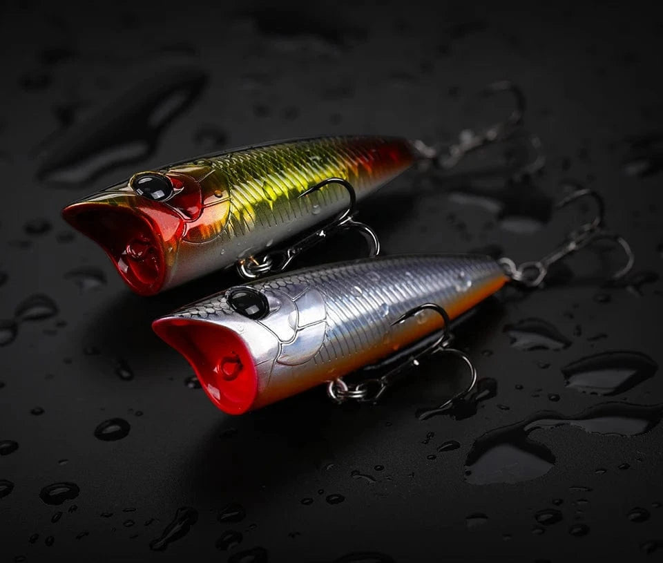 China China TSURINOYA 70mm 12g Fishing Lure Topwater Popper RIPPER 70F Long Casting Hard Bait Pike Bass Game Big Mouse Surface Model Wobble