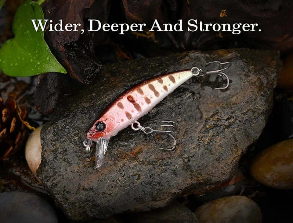 China China TSURINOYA Bait Finesse Fishing Lure Intruder 51S Sinking Minnow Jerkbait 51mm 5.8g Super-Slide Hooks Trout Ajing Game Hard Bait