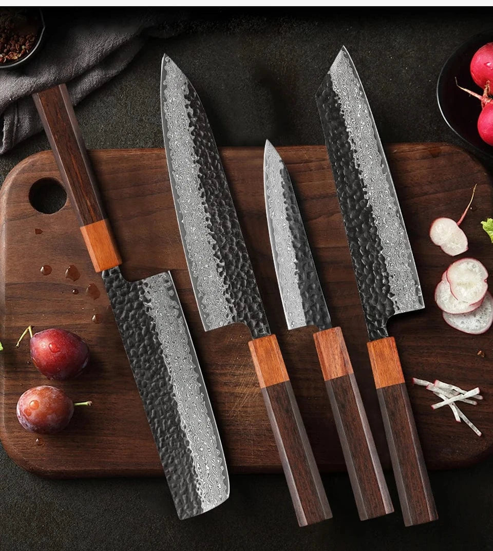 China China TURWHO 1-5 Pieces Japanese Chef Knives