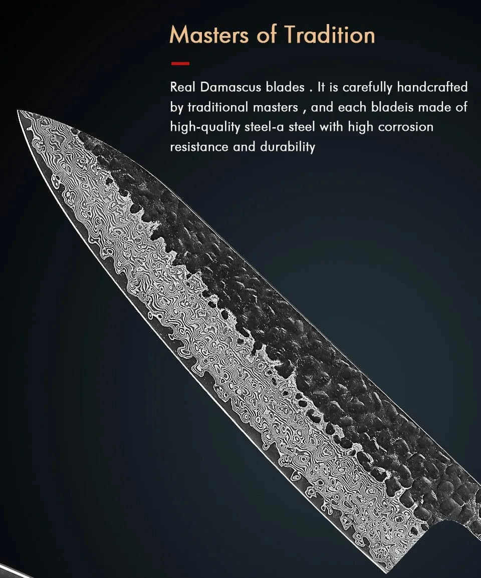 China China TURWHO 1-7 Pieces Japanese Chef Knives