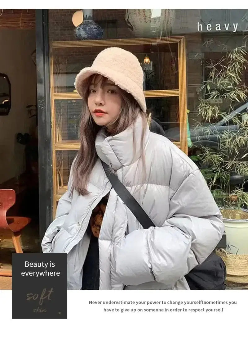 China China Unisex Harajuku Bucket Hat Solid Men Fishing Fisherman Hat Autumn Winter Lamb Wool Outdoor Warm Panama Cap For Women